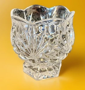 Vintage Noritake Hampton Hall Collection Kerzenhalter Klarglas Bleikristall - Bild 1 von 20