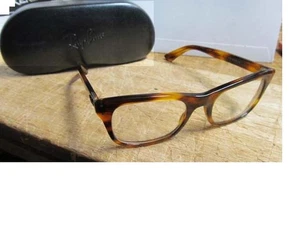 Vintage Ray-Ban Eyeglasses with Case Faux Tortoise Shell RB 5227 2144 PRX - Picture 1 of 5