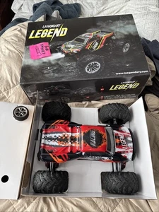 (READ DESCRIPTION) Used Laegendary Legend 1:10 RC Truck 4WD RC Car Monster Truck - Picture 1 of 12