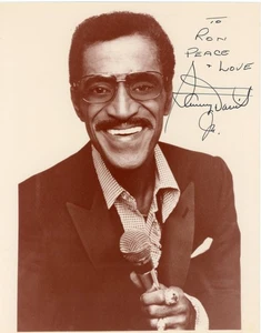 Sammy Davis Jr. - Signiertes Foto + COA - Bild 1 von 2