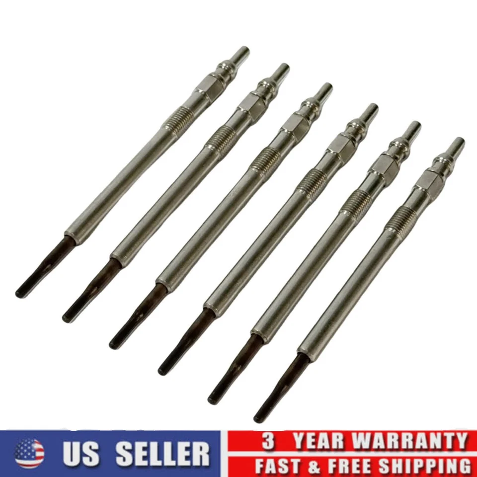 Juego de 6 bujías incandescentes diésel para Ram 1500 14-19 RAM 1500 CLASSIC 2019 3,0 L V6 EE. UU. Foto 1 de 4
