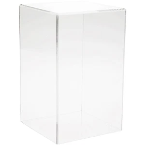 Plymor Clear Acrylic Display Case with No Base, 5" x 5" x 8" - Picture 1 of 1