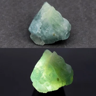💎 22,75 quilates áspero natural verde azul aguamarina - sin calefacción, piedra preciosa de Brasil Foto 1 de 4