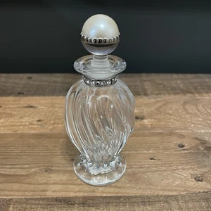 Lenox Pave Jewels Crystal Collectibles Diamonds & Pearls Swirl Parfum Flakon - Bild 1 von 4