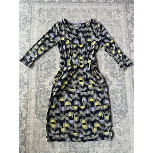 Vestito donna roba bianca taglia 6 stampa floreale navy - Foto 1 di 11