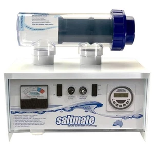 Saltmate SMT120 Deluxe Standard Saltwater Chlorinator w/Timer & Battery Backup - Picture 1 of 3