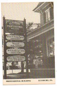 AK PROFIGEBÄUDE ELYSBURG PA. 1986 - Bild 1 von 2