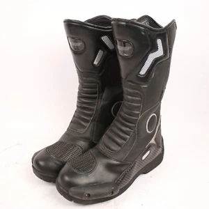 Joe Rocket Mens/Unisex Ballistic Motorcycle Touring Black Boot Size US 10 - Picture 1 of 12
