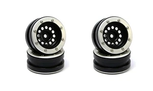 Beadlock Wheels PT-Bullet Black/Silver 1.9 (4 pcs) - Picture 1 of 4