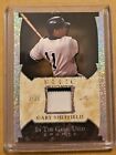 2022 Leaf In The Game Used Gary Sheffield Silver Foil Jersey Relic Card #'D 2/25