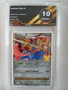 Carte pokemon FRANCAIS Zacian LV.X (SWSH 135) Celebration CGG 10 26040026 - Picture 1 of 3