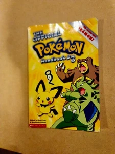 Pokemon Offizielles Handbuch #3 Gen 2-Posyer enthalten! - Bild 1 von 6