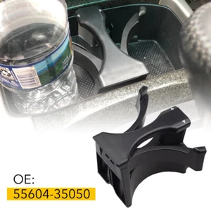 Fit For 2003-2009 Toyota 4Runner Center Console Cup Holder Black ABS 55604-35050 - Picture 1 of 20