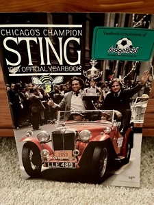 RARE Chicago Sting Soccer 1981 Official Champion Yearbook -Roy, Granitza, Pato + - Picture 1 of 6