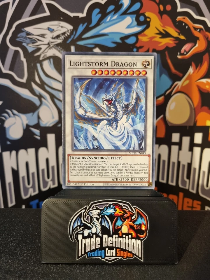 Lightstorm Dragon SUDA-EN043 Common 1st Edition YuGiOh - Image 1 of 1