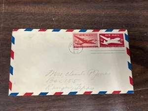 Sello de Estados Unidos 1946 FDC primer día cubierta aire # C32 DC-4 Skymaster - Imagen 1 de 2
