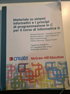 Materiale su sistemi informatici e i principi di programmazione in C per... - Immagine 1 di 3