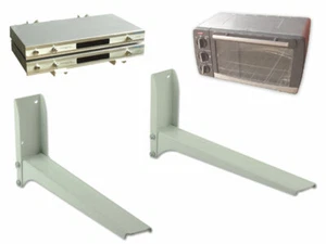 Universele witte Muursteun voor Microgolf in keuken voor Oven Minigrillplank - Picture 1 of 6