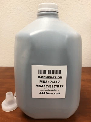 (1,000g) Toner Refill for Lexmark MS317, MX317 MS MX 417 517 617 (Refill only) - Image 1 of 3
