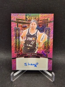 Panini Select WNBA Shey Peddy FOTL 2024 Rosa Brillo Prizm Automático/5 #SG-SP - Imagen 1 de 2