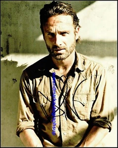 Andrew Lincoln The Walking Dead Rick Grimes autógrafo firmado UACC RD 96 - Imagen 1 de 1