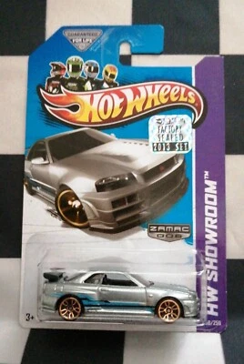 Hot Wheels Walmart Excl Zamac Nissan Skyline GT-R R34 Factory Sealed 2013 Set — 第 1/4 张图片