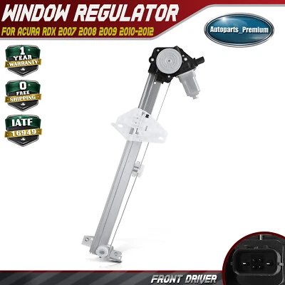 Front Left Power Window Regulator w/ Motor Assembly for Acura RDX 2007 2008-2012 - Image 1 of 4