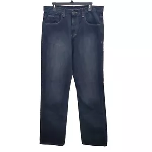 Calvin Klein Jeans Men's Y2K Indigo Wash Relaxed Straight Denim Jeans Size 34x34 - Picture 1 of 9