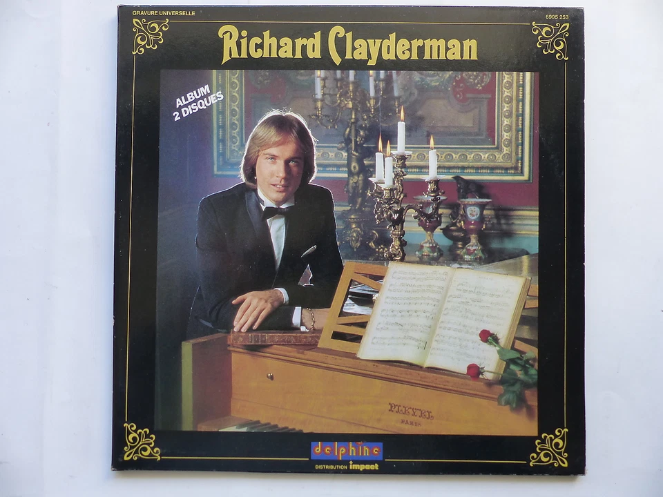 RICHARD CLAYDERMAN Double album Fleurs sauvages ... DELPHINE IMPACT IM02 - Photo 1/1