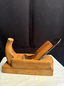 G. Baldauf 8 inch Antique German Wood Horn Planer With 2 Inch Blade - Picture 1 of 8