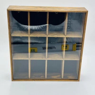 Tannery Lane Trinket Curio Glass Co Wooden Miniature Front Wall Ornament Hanging - Image 1 of 4