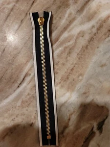 Lote de 5 cremalleras RiRi de 8", 1 vía cerrada. Azul oscuro y dorado, LOUIS VUITTON - Imagen 1 de 7