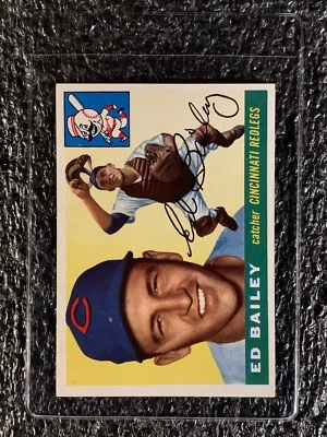 1955 Topps Baseball #69 Ed Bailey EX - Image 1 of 2