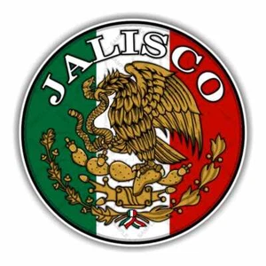 Jalisco Mexico Round Precision Cut Decal - Picture 1 of 2