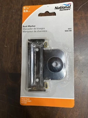Marcador de topo dobradiça National Hardware V511 N303-990 3-1/2" 8,9cm - Imagem 1 de 2