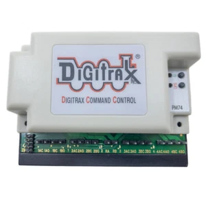 Digitrax PM74 Power Manager w/Occupancy & Transponding Detection 4 sub-districts - Picture 1 of 1