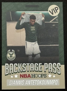 GIANNIS ANTETOKOUNMPO 2020-21 NBA Hoops Backstage Pass VIP No. 2 - Picture 1 of 2
