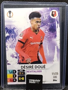 2022-23 Topps Total TTF UEFA Champions Base RC Rookie Desire Doue 11/25 PR: 22 - Foto 1 di 1
