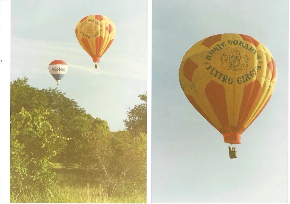 1980s Rosie O’Grady’s Hot Air Balloon 4x6 Photos– Orlando, FL 1980s - Image 1 of 1