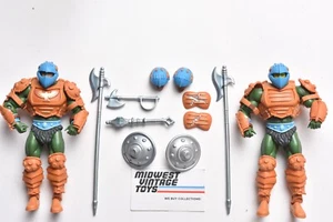 MOTUC - ETERNIAN PALACE GUARDS - 100% Complete -Masters of the Universe Classics - Picture 1 of 8