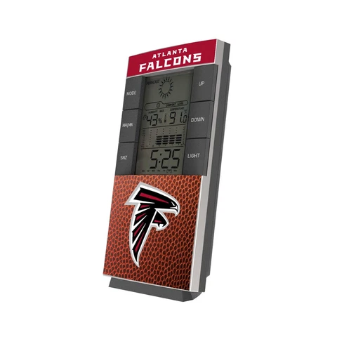 Atlanta Falcons Football Wordmark Digital Desk Clock Cover