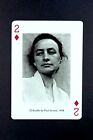1 x playing card Georgia O’Keeffe by Paul Strand 1918 : 2 of Diamonds