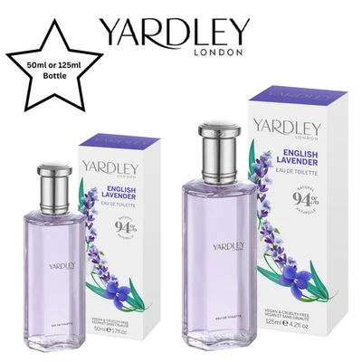 Yardley London English Lavender Eau de Toilette 50ml or 125ml