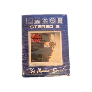 Vintage STEVIE WONDER – Music Of My Mind 1972 US 8-TR Tape-Partially Sealed - Picture 1 of 8