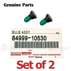 Genuine Hilux TGN26 TGN16 TGN10 KUN36 KUN35 KUN26 KUN25 Control Bulb Set x2 - Picture 1 of 2