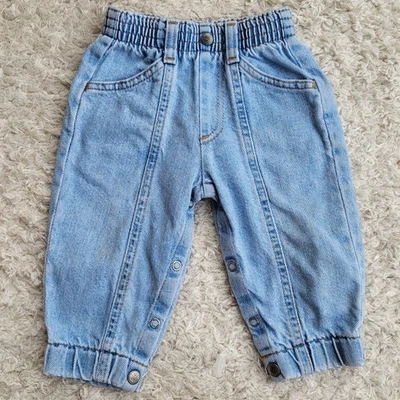 Pantalones de mezclilla de colección años 90 Little Levi's unisex 2T lavado a la luz bolsillos logotipo EE. UU. Hip Hop  Foto 1 de 4