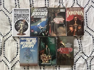 Ace Sci Fi, lot of 7 VTG Books Fred Saberhagen, PB Dracula Dominion Frankenstein - Picture 1 of 3
