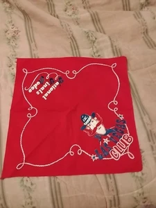 Bandane vintage Rodeo Las Vegas Club rosso 14*14" - Foto 1 di 3