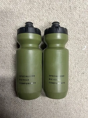 Botella de agua Specialized Purist verde libre de BPA LDPE hecha en EE. UU. Bicicleta de ciclismo Foto 1 de 2