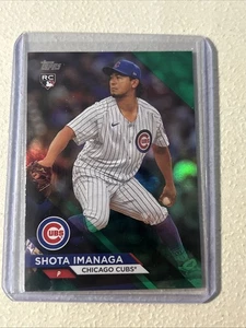2024 Topps Flagship Collection - Shota Imanaga #33 Green /99 (RC) - Picture 1 of 2